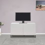Hanah Home Soporte de TV Blanco Diamante